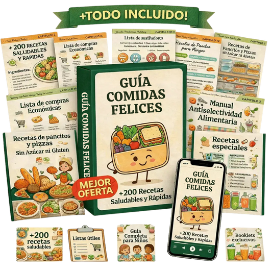 GUIA COMIDAS FELICES + 5 BONUS GRATIS