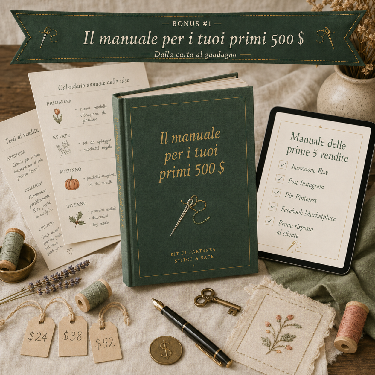 L'ATELIER DELLA CARTA PACCHETTO COMPLETO