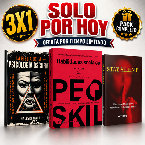 3X1 | La Colección para Leer Personas, Hablar con más Control y Reconocer Manipulación