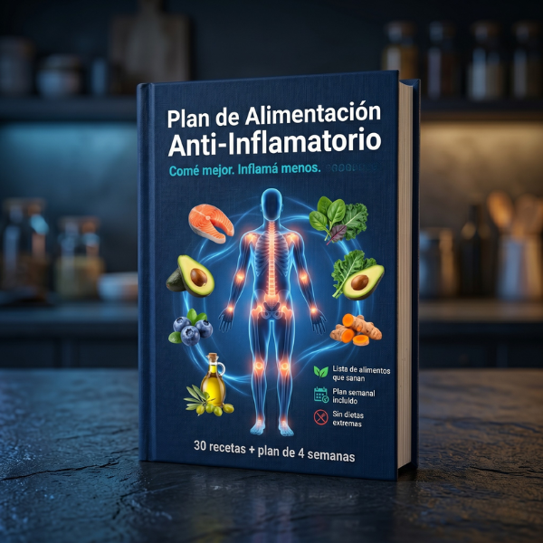 Plan de Alimentacion Anti - Inflamatorio + Actualizaciones todos los meses